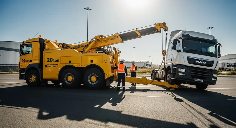 20-ton heavy recovery Jebel Ali