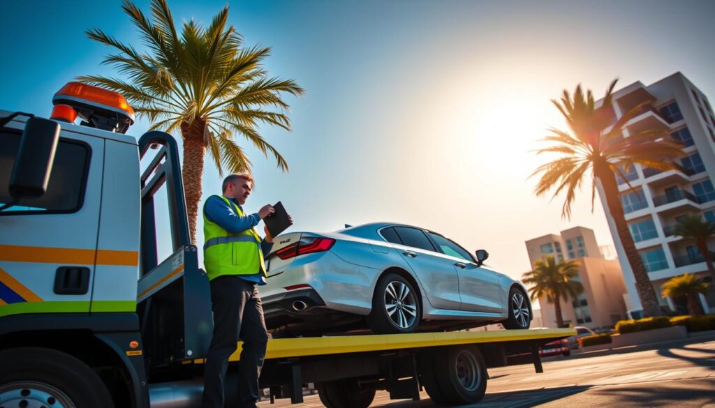 Car Recovery & Towing Service Near Al Hudaiba