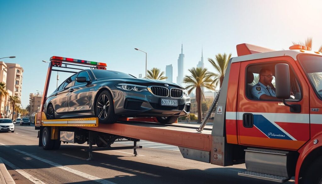 Car Recovery & Towing Service Near Al Jafiliya