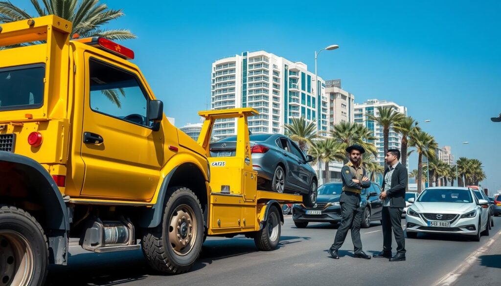 Car Recovery & Towing Service Near Al Manara