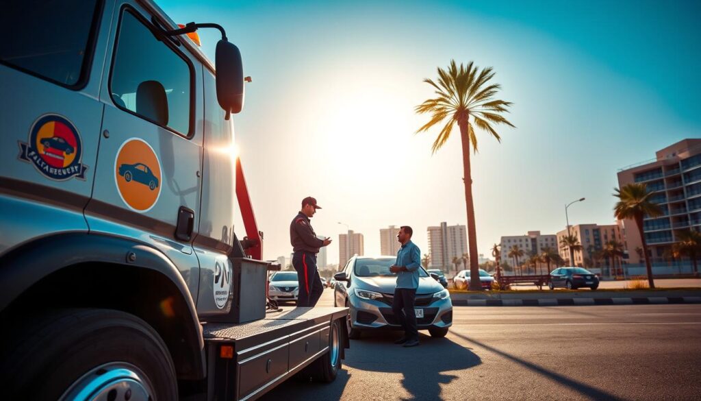 Car Recovery & Towing Service Near Al Qusais