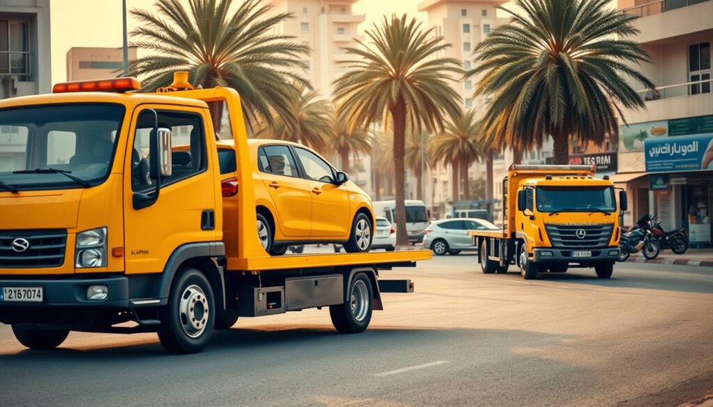 Car Recovery & Towing Service Near Al Raffa