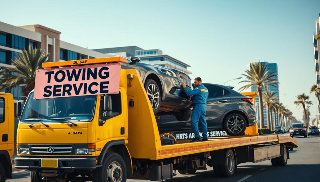 Car Recovery & Towing Service Near Al Safa
