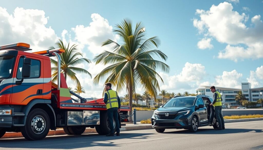 Car Recovery & Towing Service Near Bluewaters Island