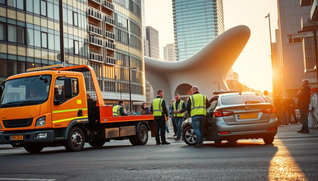 Car Recovery & Towing Service Near Boxpark