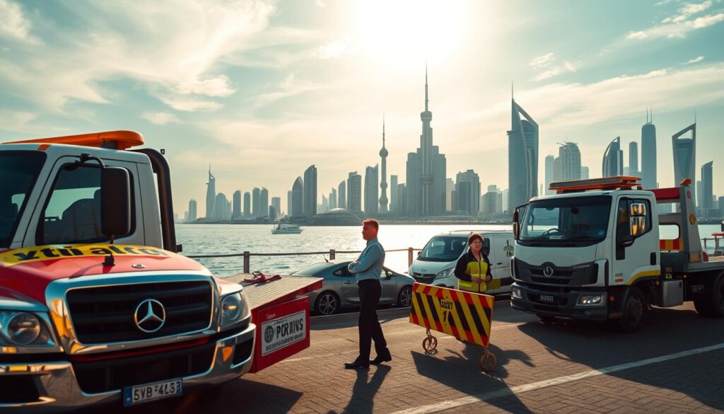 Car Recovery & Towing Service Near Dubai Creekside