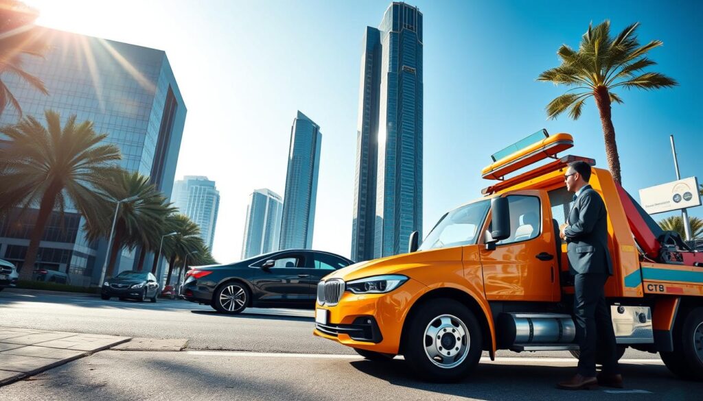 Car Recovery & Towing Service Near Dubai International Financial Centre (DIFC)
