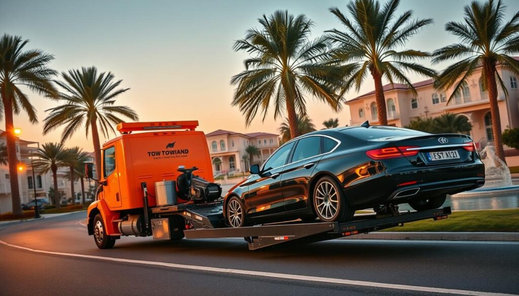 Car Recovery & Towing Service Near Jumeirah Islands