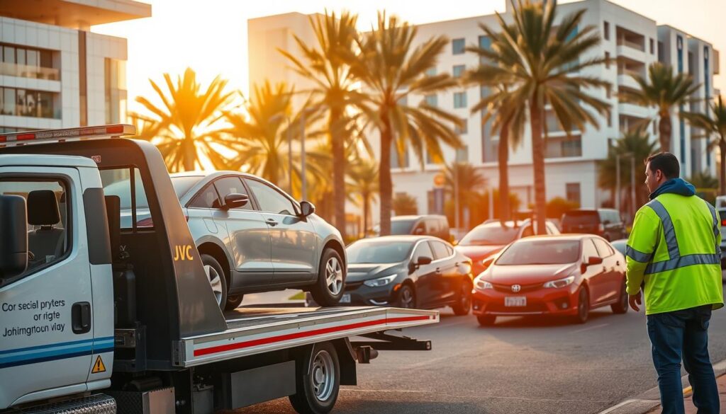 Car Recovery & Towing Service Near Jumeirah Village Circle (JVC)