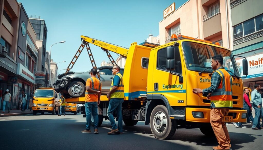 Car Recovery & Towing Service Near Naif