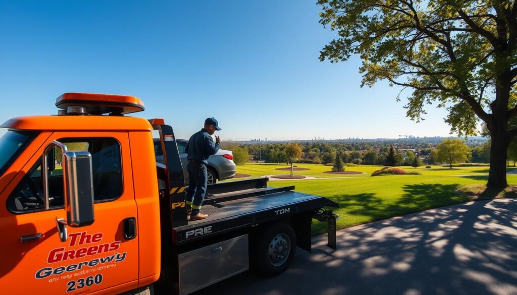 Car Recovery & Towing Service Near The Greens
