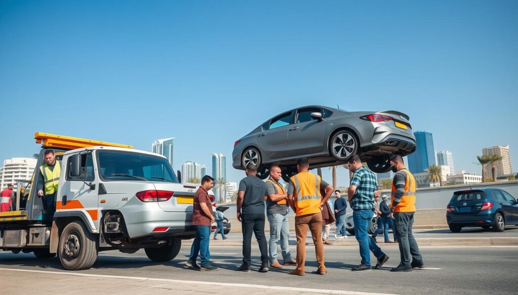 Car Recovery & Towing Service Near Umm Hurair